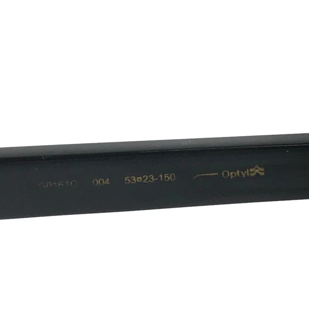 Gucci Eyeglasses Frames GG0161O 004 Dark Gray Round Full Rim 53-23-150